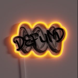 DEFUND THE ABC RGB Neon Sign DEFUND THE ABC RGB Neon Sign