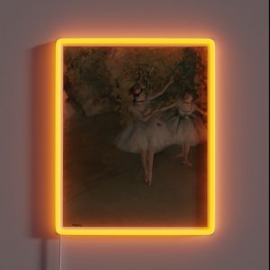 Degas Two Dancers RGB Neon Sign Degas Two Dancers RGB Neon Sign
