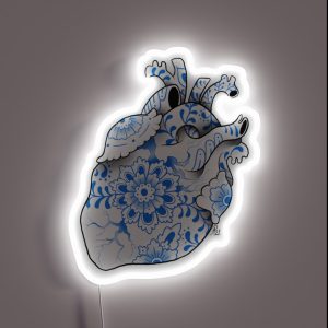 Delft Heart RGB Neon Sign Delft Heart RGB Neon Sign