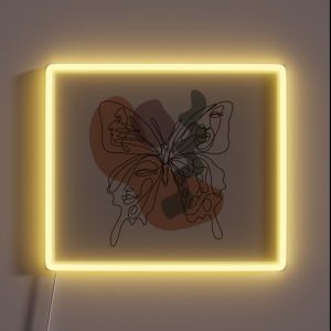 Delicate Colored RGB Neon Sign