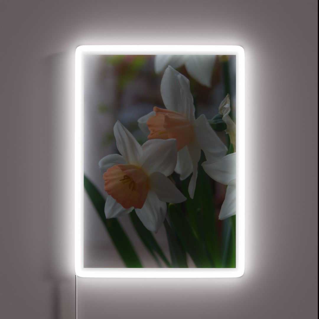 Delicate Daffodils RGB Neon Sign Delicate Daffodils RGB Neon Sign