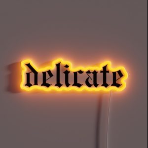 Delicate RGB Neon Sign