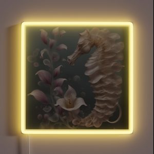 Delicate Sea Horse RGB Neon Sign Delicate Sea Horse RGB Neon Sign