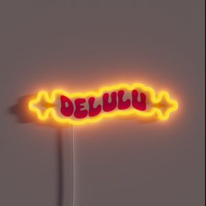 Delulu RGB Neon Sign