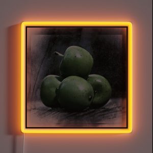 Dem Little Green Apples RGB Neon Sign