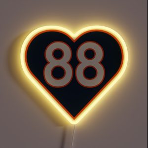 Demaryius Thomas Heart 88 RGB Neon Sign Demaryius Thomas Heart 88 RGB Neon Sign