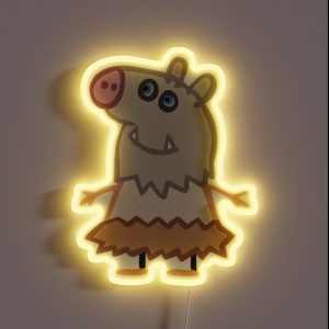 Demon Pig RGB Neon Sign