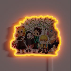 Demons Slayers Cools RGB Neon Sign