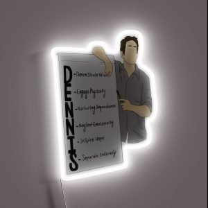Dennis System Design RGB Neon Sign