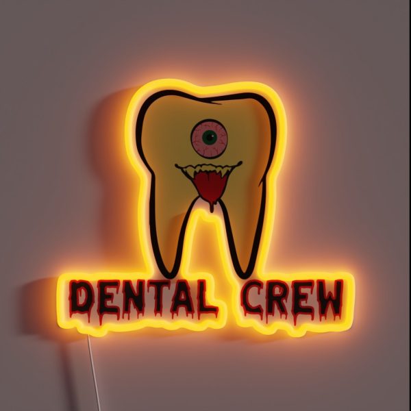 Dental Boo Crew RGB Neon Sign