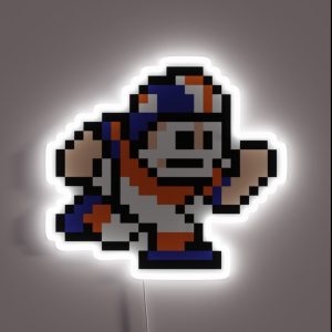 Denver Broncos Throwback RGB Neon Sign Denver Broncos Throwback RGB Neon Sign