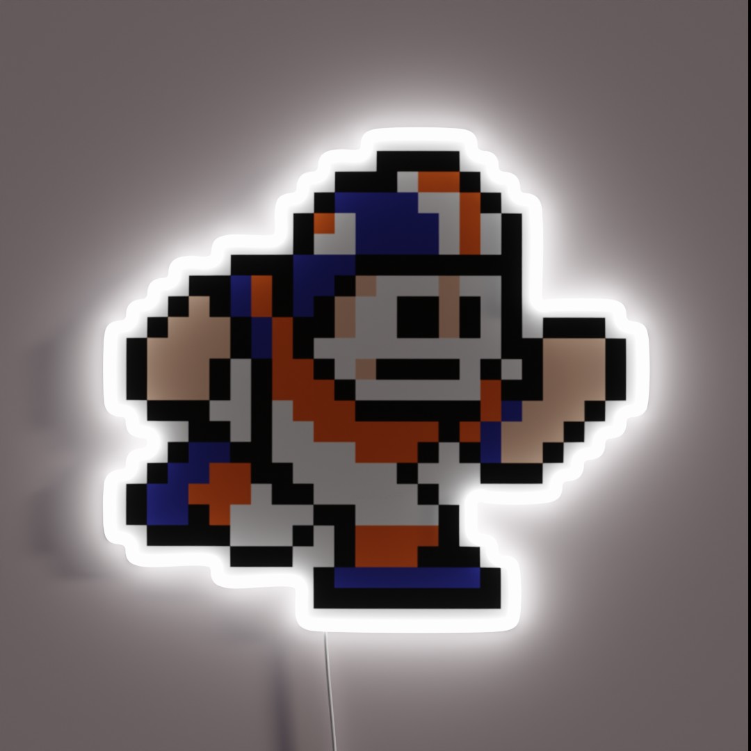 Denver Broncos Throwback RGB Neon Sign Denver Broncos Throwback RGB Neon Sign