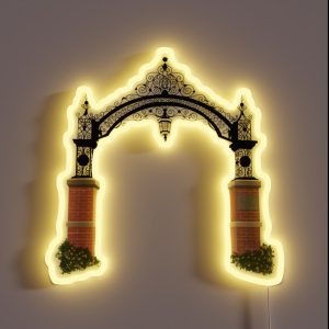 Depauw University Arch RGB Neon Sign Depauw University Arch RGB Neon Sign