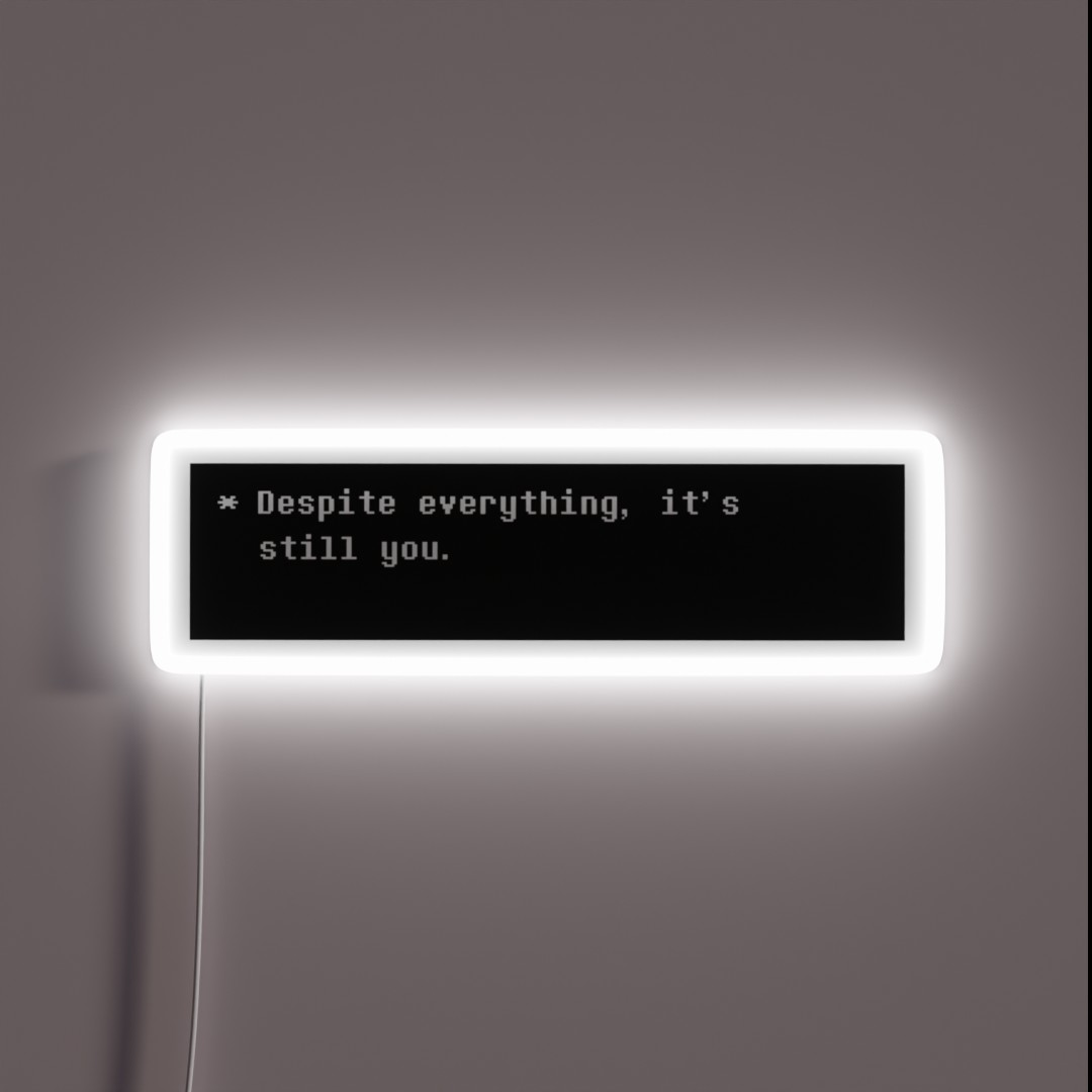 Despite Everything It S Still You RGB Neon Sign Despite Everything It S Still You RGB Neon Sign