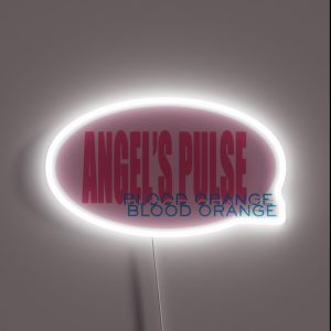 Dev Hynes Blood Orange Angel S Pulse RGB Neon Sign