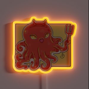 Devil Octopus RGB Neon Sign Devil Octopus RGB Neon Sign