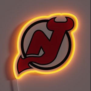 Devils Logo RGB Neon Sign