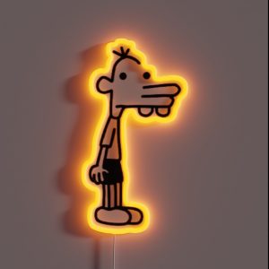 Diary Of A Wimpy Kid Manny RGB Neon Sign