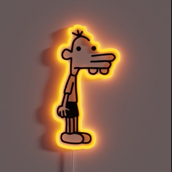 Diary Of A Wimpy Kid Manny RGB Neon Sign