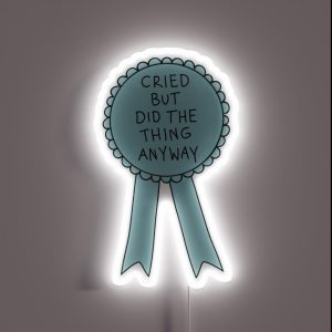 Did The Thing Anyway RGB Neon Sign