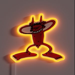 Die Bestie In Menschengestalt Belafarinrod Die Arzte RGB Neon Sign
