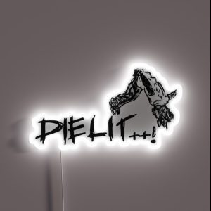 Die Lit RGB Neon Sign