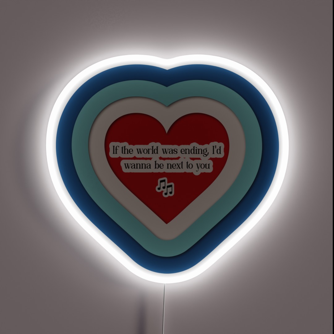 Die With A Smile Bruno Mars Lady Gaga RGB Neon Sign Die With A Smile Bruno Mars Lady Gaga RGB Neon Sign