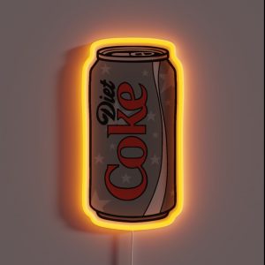 Diet Cola Lover RGB Neon Sign Diet Cola Lover RGB Neon Sign
