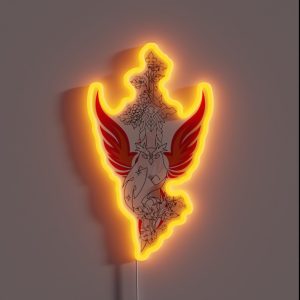 Diluc Constellation Design RGB Neon Sign Diluc Constellation Design RGB Neon Sign