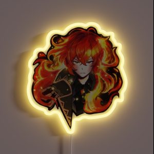 Diluc Genshin Impact RGB Neon Sign Diluc Genshin Impact RGB Neon Sign