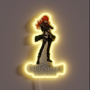 Diluc Genshin Impact RGB Neon Sign Diluc Genshin Impact RGB Neon Sign