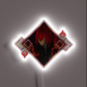 Diluc Genshin Impact RGB Neon Sign