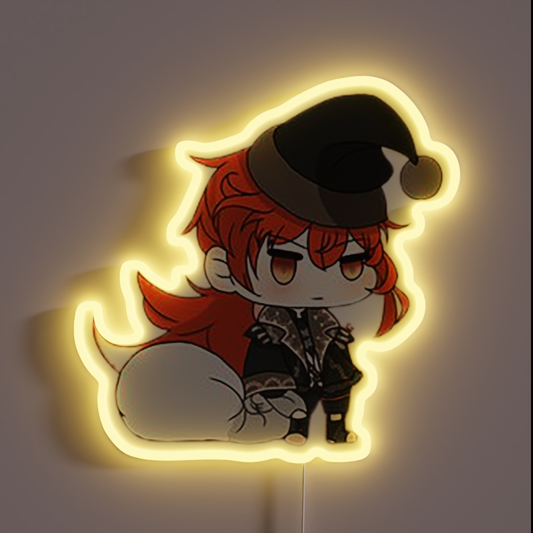 Diluc RGB Neon Sign Diluc RGB Neon Sign