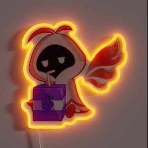 Diluc Wind Fairy RGB Neon Sign Diluc Wind Fairy RGB Neon Sign