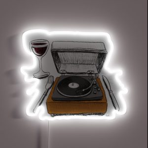 Dinner Music RGB Neon Sign Dinner Music RGB Neon Sign