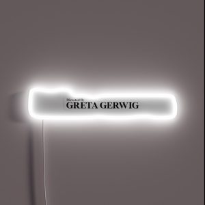 Directed RGB Neon Sign