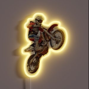 Dirt Bike Delight RGB Neon Sign