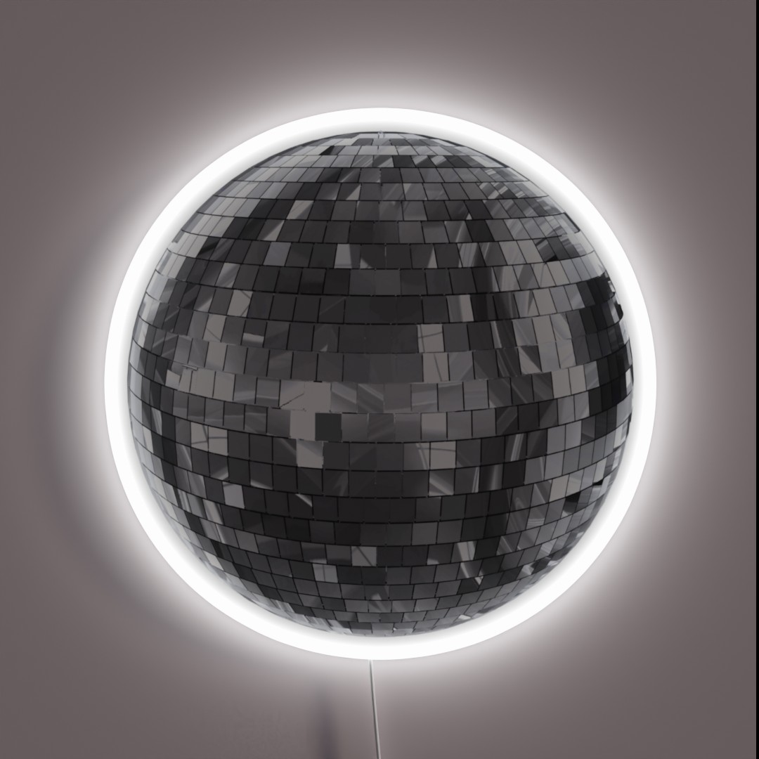Disco Ball RGB Neon Sign Disco Ball RGB Neon Sign