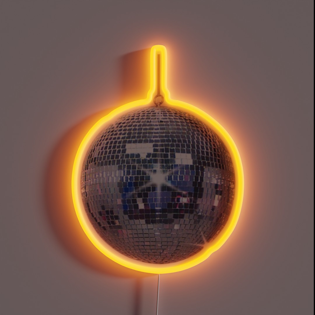 Disco Ball RGB Neon Sign Disco Ball RGB Neon Sign