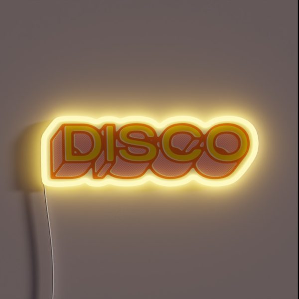Disco RGB Neon Sign
