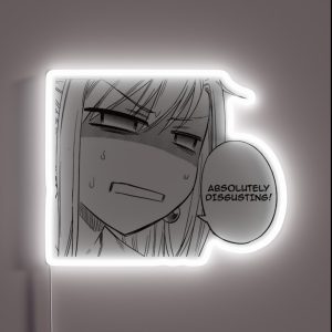 Disgusting Lewd Waifu RGB Neon Sign