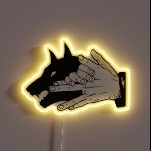 Divine Dogs Black Jujutsu Perfect Gift Anime RGB Neon Sign