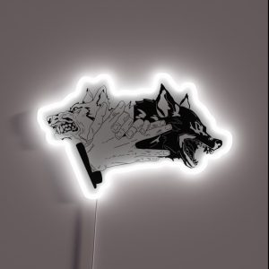 Divine Dogs RGB Neon Sign