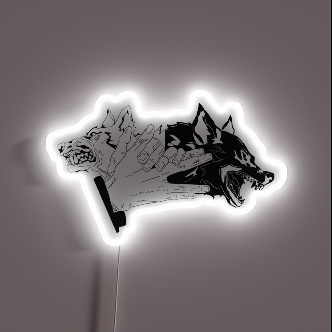 Divine Dogs RGB Neon Sign Divine Dogs RGB Neon Sign