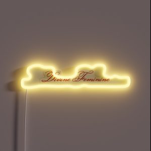 DIVINE FEMININE RGB Neon Sign
