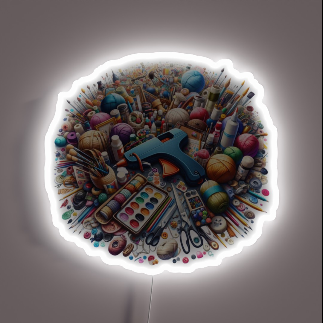 DIY And Crafts And Hobbies Like Paint Glue RGB Neon Sign DIY And Crafts And Hobbies Like Paint Glue RGB Neon Sign