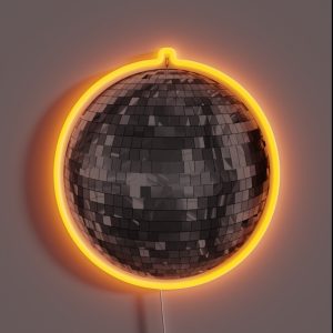 DJ Disco Dancing Ball RGB Neon Sign DJ Disco Dancing Ball RGB Neon Sign