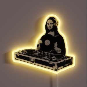 DJ Mona Lisa RGB Neon Sign DJ Mona Lisa RGB Neon Sign