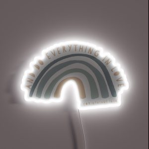Do Everything In Love RGB Neon Sign Do Everything In Love RGB Neon Sign