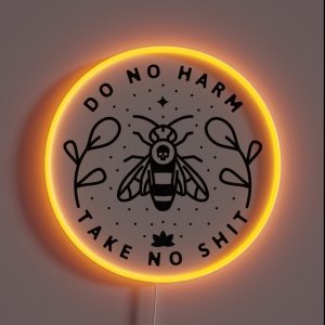 Do No Harm RGB Neon Sign